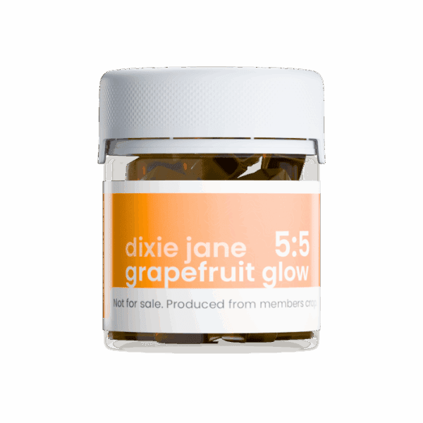 Grapefruit Glow Gummies, 5mg THC