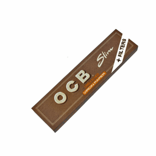 OCB Virgin Rolling papers with tips