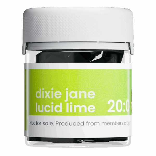 Lucid Lime Gummies, 20mg THC